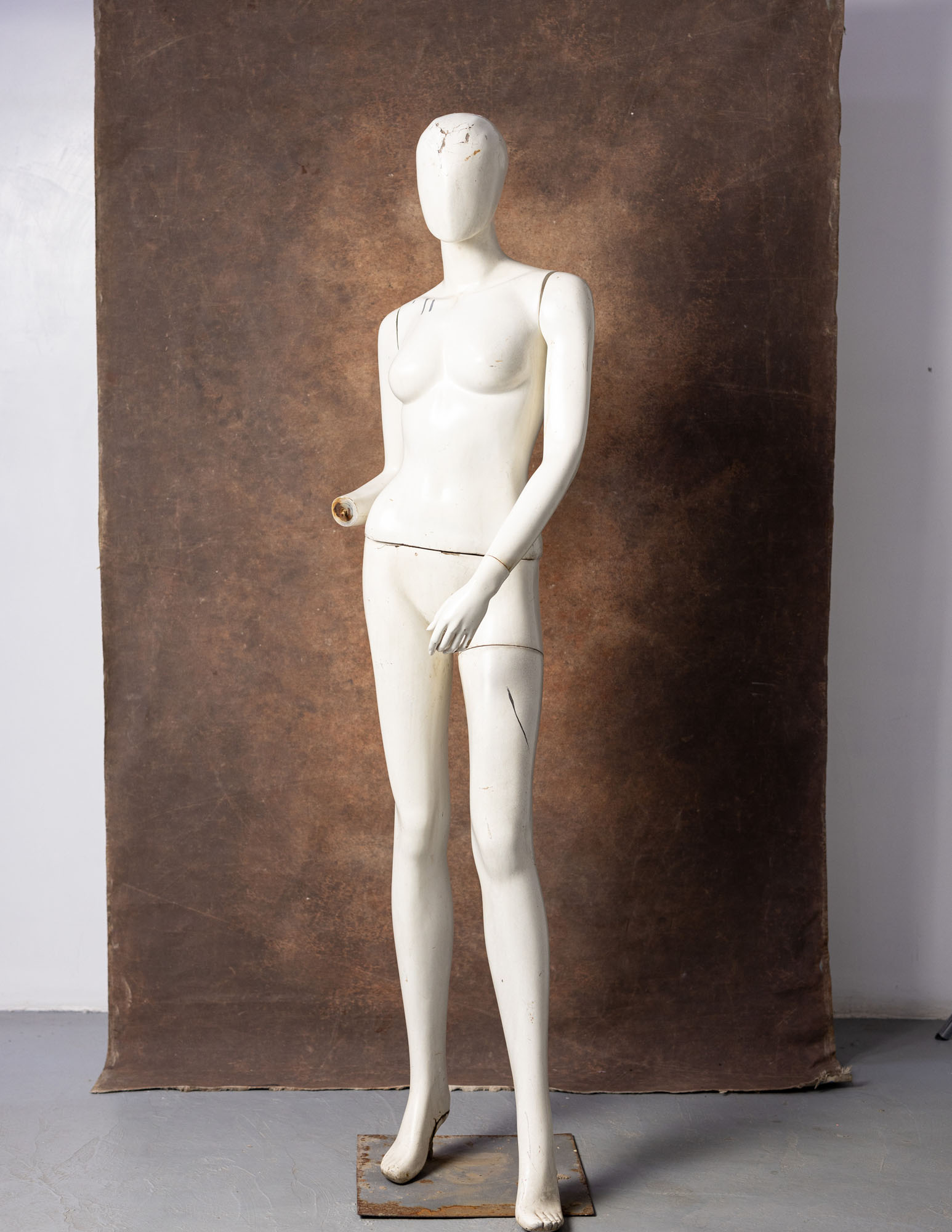 Otter Brown Painted Canvas Backdrop (RN#60) view 4