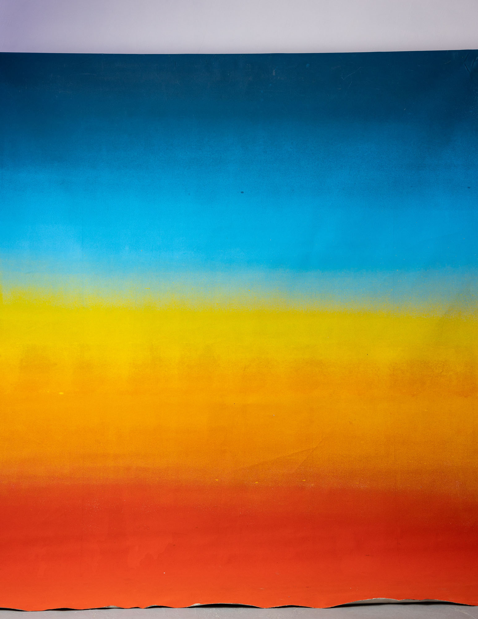 Sunset Painted Canvas Backdrop (RN#201) view 2