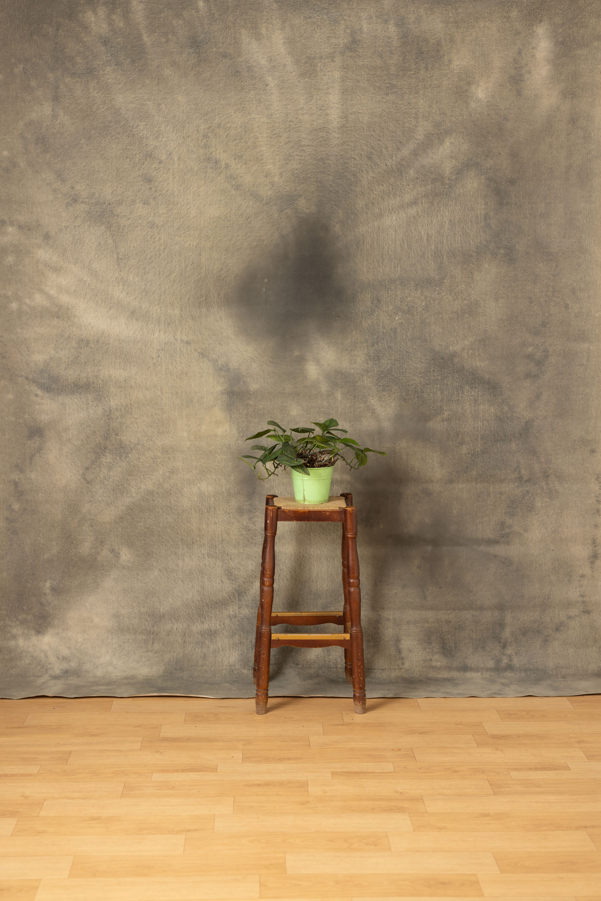Granite Green Painted Canvas Backdrop (RN#04)