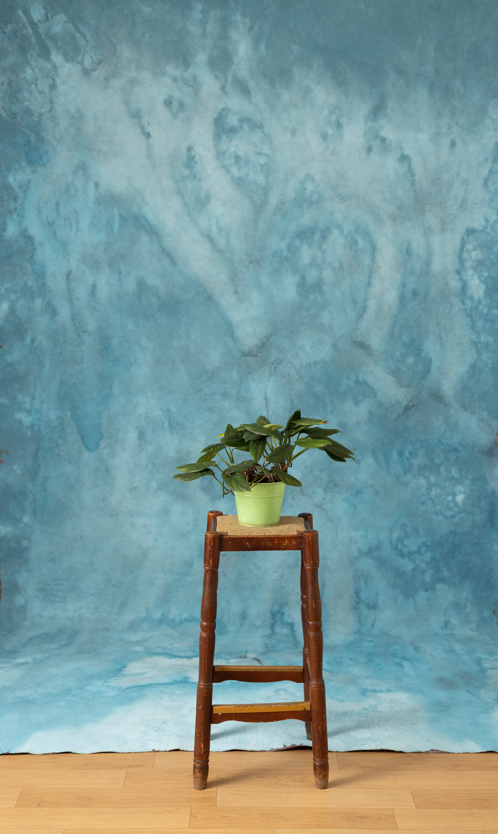 Copper Patina Painted Canvas Backdrop (RN#08)