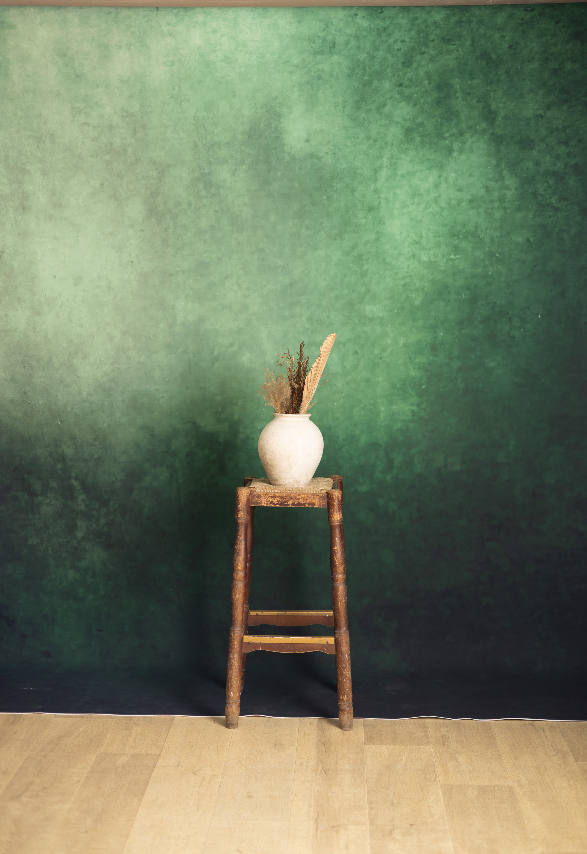Hippie Green Printed Paper Backdrop (RN#570)