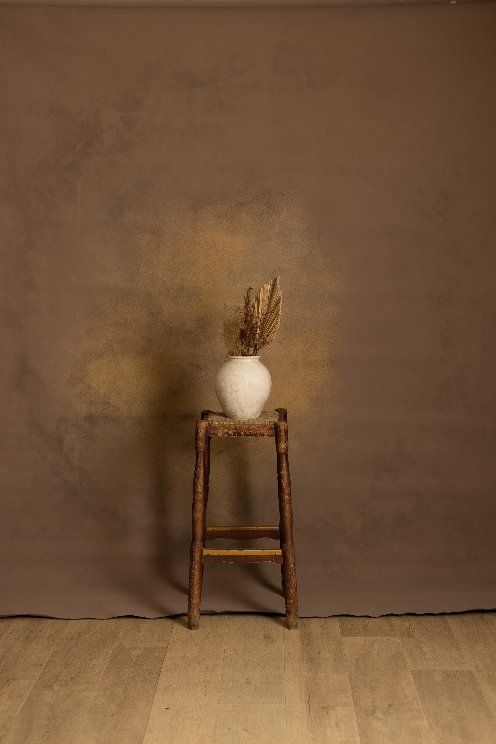 Cocoa Dust Painted Canvas Backdrop (RN#558) view 4