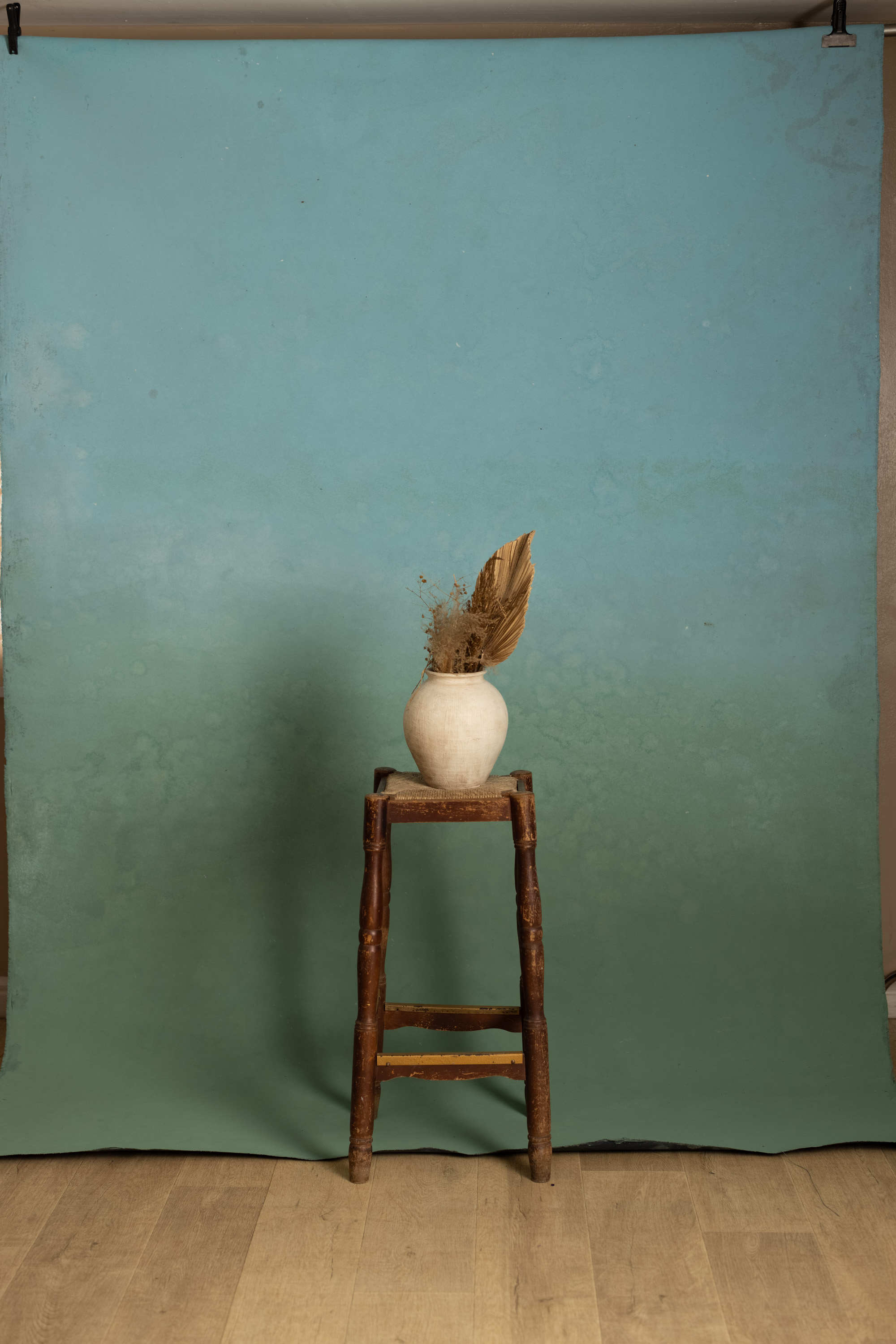 Tidal Moss Painted Canvas Backdrop (RN#555) view 4