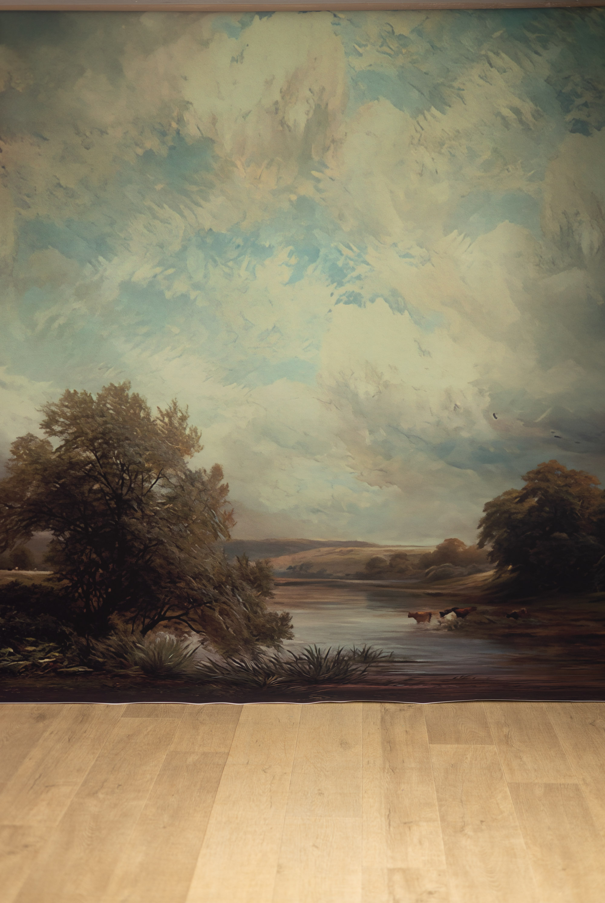 Pewter Sky Printed Paper Backdrop(RN#572) view 2