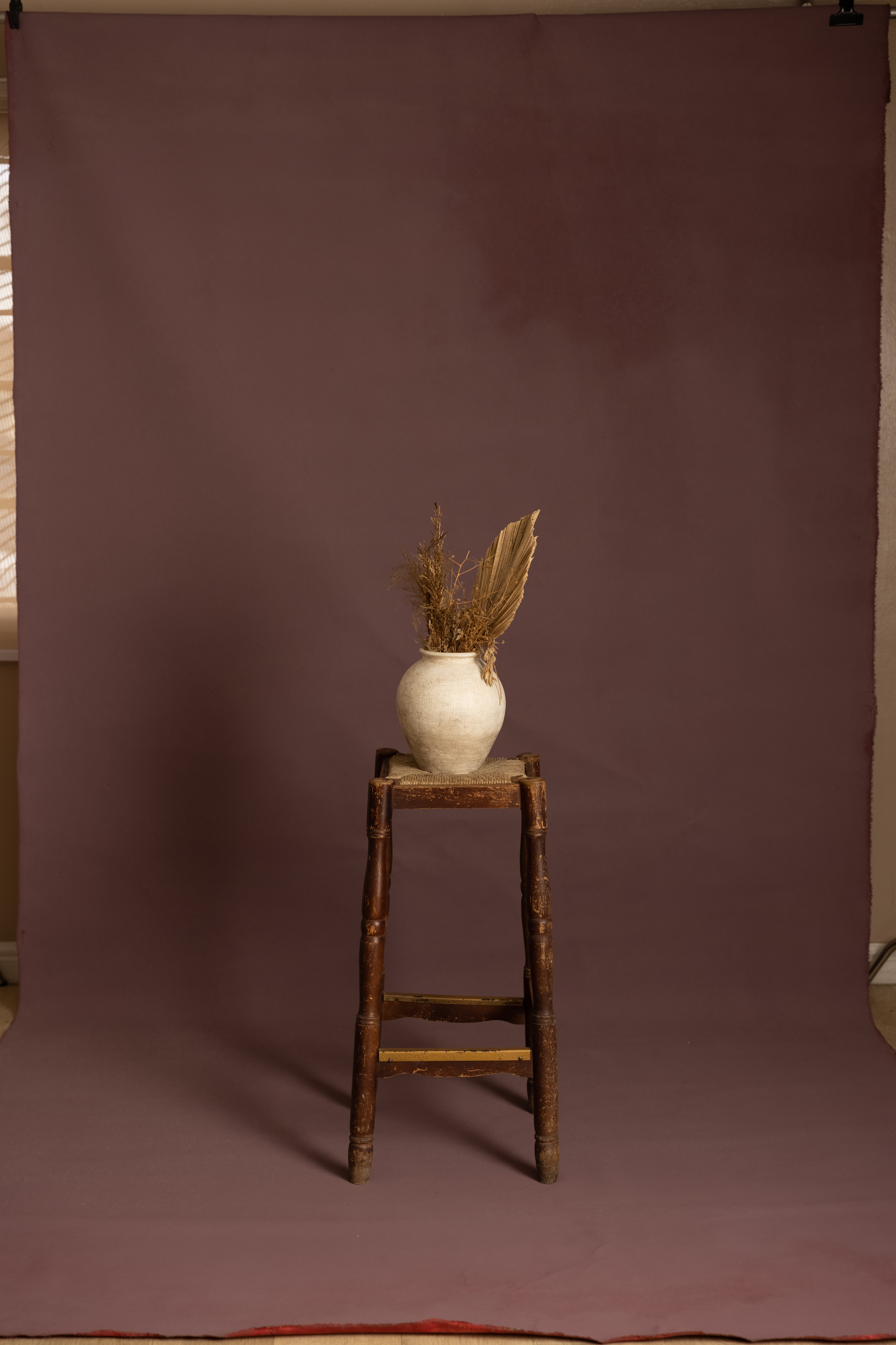 Woody Brown Painted Canvas Backdrop (RN#567)